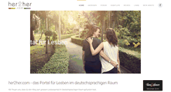 Desktop Screenshot of her2her.com