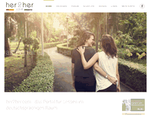 Tablet Screenshot of her2her.com